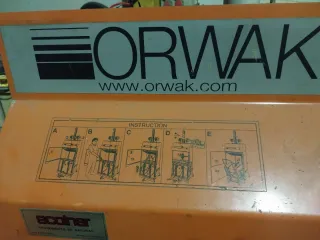 Prensa industrial ORWAK 3100