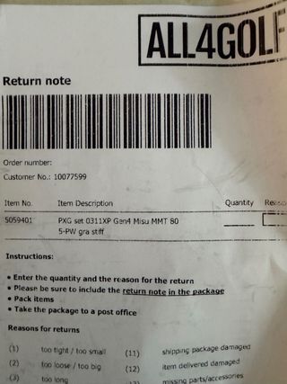 Hierros PXG 0311XP Gen3 5-PW MMT 80