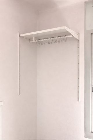 Vestidor blanco metal