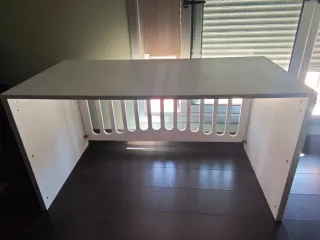 Mesa escritorio blanca madera
