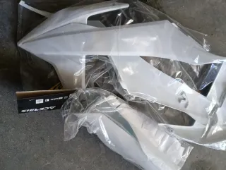Plasticos blancos KTM SXF 250 Blanco