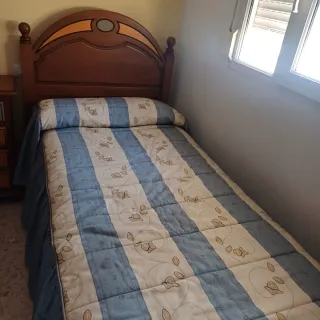 Conjunto de muebles de habitación juvenil de mader