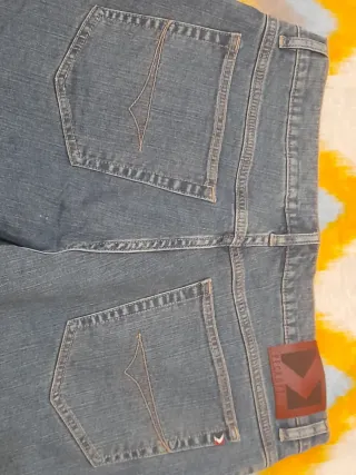 Jeans uomo vintage blu