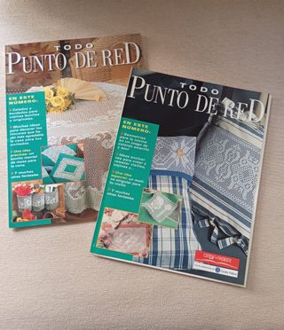 Revista Punto de red, ganchillo
