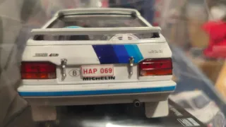 Maqueta Mazda 323 4WD WRC Swedish Rally 1989