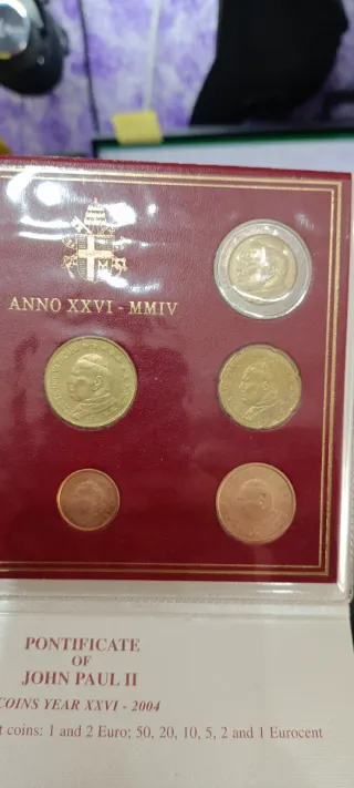 Serie BU VATICANO Juan Pablo II (Año 2004)