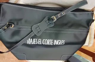 Bolso de viaje El Corte Inglés negro