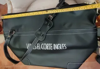 Bolso de viaje El Corte Inglés negro