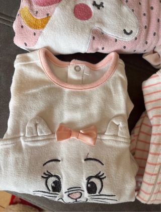 Lote 6 pijamas niña 6-9 meses (68-74cm)