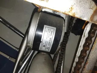 Bici plegable a batería mal estado