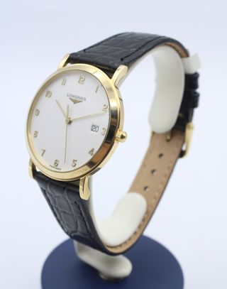 Reloj Longines Oro Amarillo 18kt Esfera Blanca