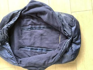 Copri ovetto blu imbottito