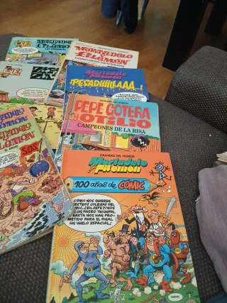 Lote  comics de mortadelo y filemon