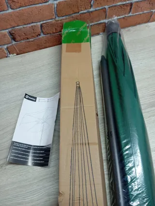 Sombrilla Sekey Ø 200 cm Verde Terraza