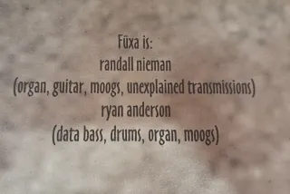 Triple Vinilo de FÜXA. Very well organizated.