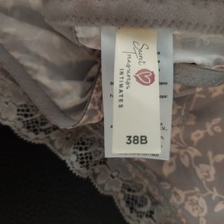 Conjunto Sujetador y Braga 100B floral