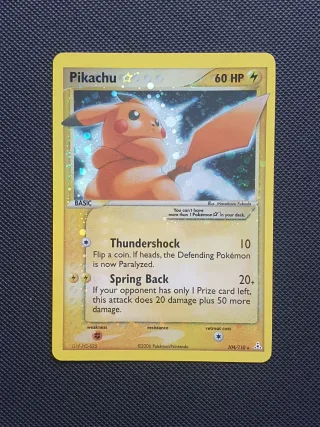 Pikachu Carta Proxy Gold Star
