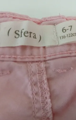 Pantalón corto rosa