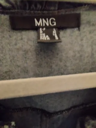 Chaqueta vaquera Mango corte Corsé