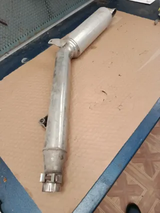 Tubo de escape moto Inoxidable Honda Suzuki Yamaha