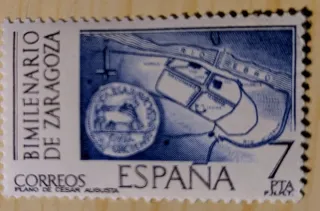 Sello España Correos Bicentenario Zaragoza