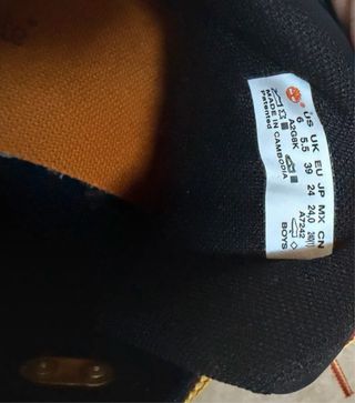 Botas Timberland Marrones y Doradas