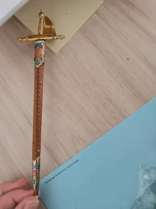 Abrecartas espada Toledo antiguo