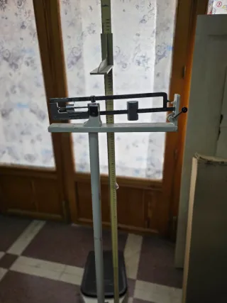 Bascula romana Seca con tallimetro.