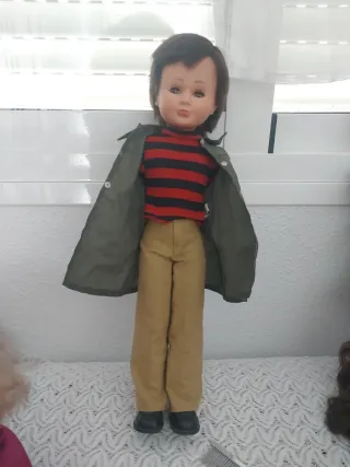 Muñeco Lucas antiguo articulado