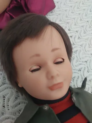 Muñeco Lucas antiguo articulado