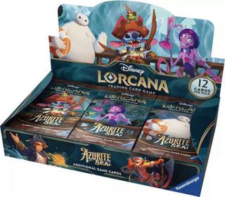 Disney Lorcana Azurite Sea Booster Box Sellada