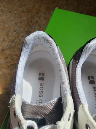 Zapatillas BOSS Orange grises y blancas