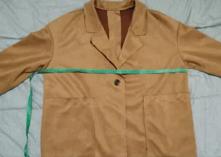 Giacca blazer donna camel Made in Italy elegante