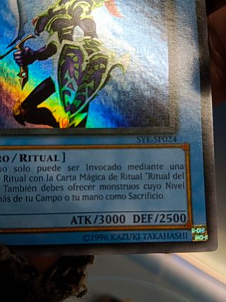 Carta, carta suelta, coleccionable, YU-GI-OH! SOLDADO DEL BRILLO NEGRO