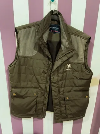 Chaleco acolchado marrón talla XL