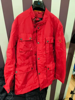 Chaleco acolchado marrón talla XL