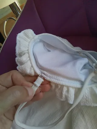 BAÑADOR BLANCO RETRO SIN ESTRENAR