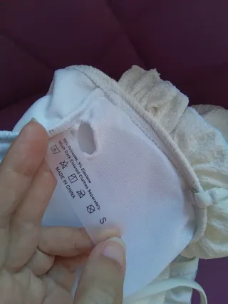 BAÑADOR BLANCO RETRO SIN ESTRENAR