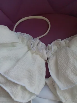 BAÑADOR BLANCO RETRO SIN ESTRENAR