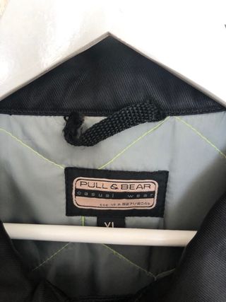 Chaqueta Pull&Bear Bultaco Negra