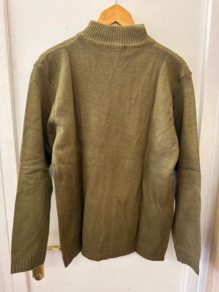 Polo Ralph Lauren Suéter Cremallera Verde Oliva Ta