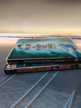 2 DVDs, Odisea bajo el agua + Viaje al fondo del mar