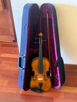 Violín infantil/juvenil con estuche y arco