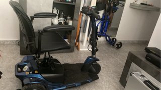 Triciclo Eléctrico PMR Azul