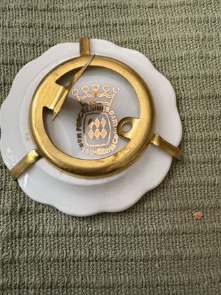 Plato conmemorativo Rainiero y Grace Kelly