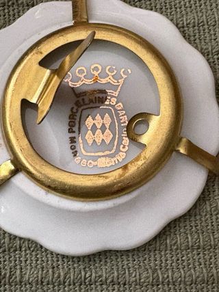 Plato conmemorativo Rainiero y Grace Kelly