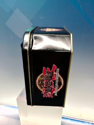 Cartas, caja de cartas metálica, coleccionable, YU-GI-OH! konami, lata coleccionable