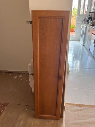 Puertas de cocina madera maciza