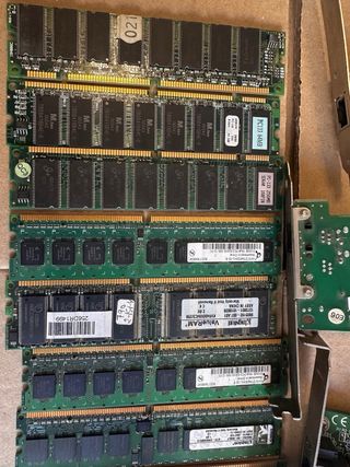 Lote Informático: RAM, DVD, Tarjetas