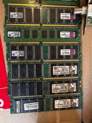 Lote Informático: RAM, DVD, Tarjetas